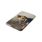 Johannes Vermeer - The Milkmaid Badmat (Gekanteld)