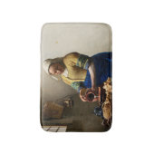 Johannes Vermeer - The Milkmaid Badmat (Voorkant Verticaal)