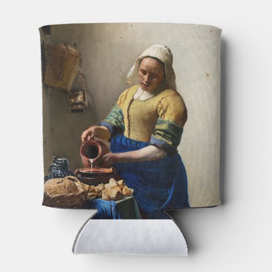 Johannes Vermeer - The Milkmaid Blikjeskoeler (Achterkant)