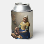 Johannes Vermeer - The Milkmaid Blikjeskoeler (Blikje Achterkant)