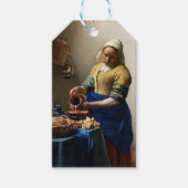 Johannes Vermeer - The Milkmaid Cadeaulabel (Voorkant)