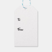 Johannes Vermeer - The Milkmaid Cadeaulabel (Achterkant)