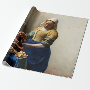 Johannes Vermeer - The Milkmaid Cadeaupapier