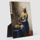 Johannes Vermeer - The Milkmaid Fotoplaat (Zijkant)