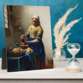 Johannes Vermeer - The Milkmaid Fotoplaat (Zijkant)