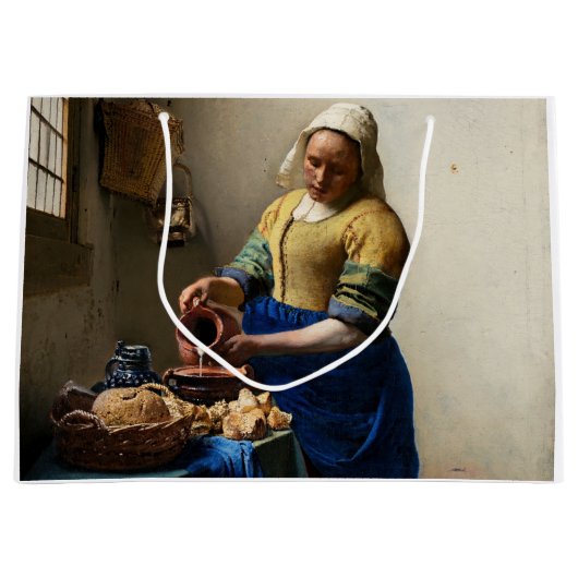 Johannes Vermeer - The Milkmaid Groot Cadeauzakje (Voorkant)