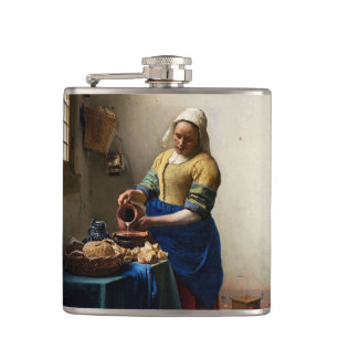 Johannes Vermeer - The Milkmaid Heupfles