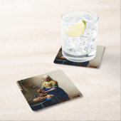 Johannes Vermeer - The Milkmaid Kartonnen Onderzetters (Insitu)