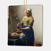 Johannes Vermeer - The Milkmaid Keramisch Ornament (Links)