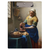 Johannes Vermeer - The Milkmaid Klembord (Voorkant)