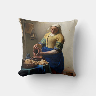 Johannes Vermeer - The Milkmaid Kussen