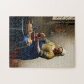 Johannes Vermeer - The Milkmaid Legpuzzel (Horizontaal)