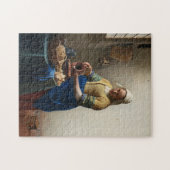 Johannes Vermeer, The Milkmaid Legpuzzel (Horizontaal)