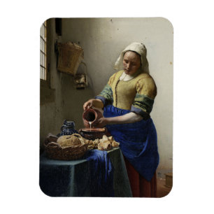Johannes Vermeer "The Milkmaid" Magneet