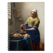 Johannes Vermeer - The Milkmaid Notitieboek (Voorkant)