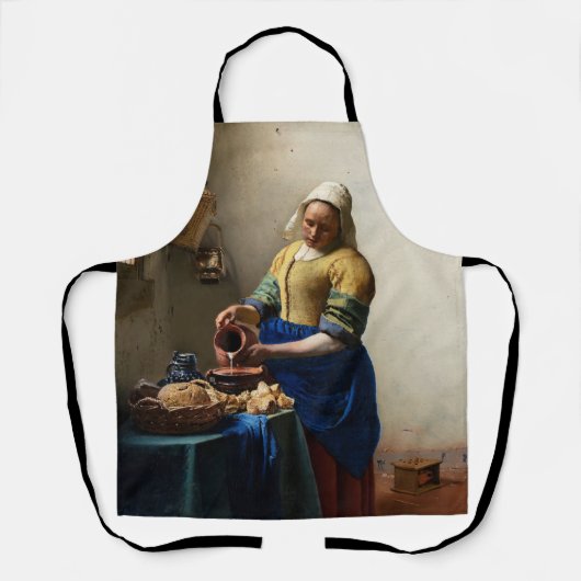 Johannes Vermeer - The Milkmaid Schort (Voorkant)