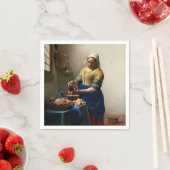 Johannes Vermeer - The Milkmaid Servet (Insitu)