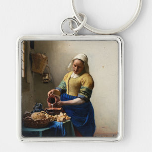 Johannes Vermeer - The Milkmaid Sleutelhanger