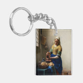 Johannes Vermeer - The Milkmaid Sleutelhanger (Voorkant Links)