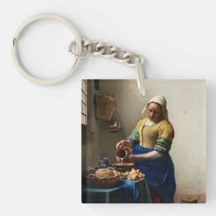 Johannes Vermeer - The Milkmaid Sleutelhanger