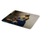 Johannes Vermeer - The Milkmaid Snijplank (Hoek)