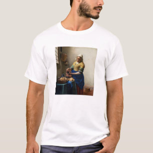 Johannes Vermeer - The Milkmaid T-shirt