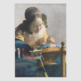 Johannes Vermeer - The Milkmaid Tissuepapier