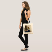 Johannes Vermeer - The Milkmaid Tote Bag (Voorkant (model))
