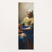 Johannes Vermeer - The Milkmaid Yogamat (Voorkant)