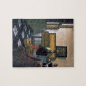 Johannes Vermeer - The Music Lesson Legpuzzel (Horizontaal)