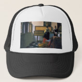 Johannes Vermeer - The Music Lesson Trucker Pet (Voorkant)