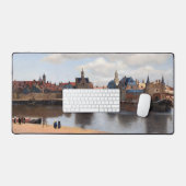 Johannes Vermeer - Uitzicht van Delft Bureaumat (Keyboard & Muis)