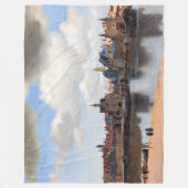 Johannes Vermeer - Uitzicht van Delft Fleece Deken (Voorkant)