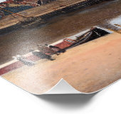 Johannes Vermeer - Uitzicht van Delft Foto Afdruk (Hoek)