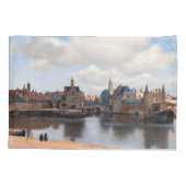 Johannes Vermeer - Uitzicht van Delft Kussensloop (Achterkant)