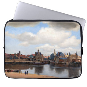 Johannes Vermeer - Uitzicht van Delft Laptop Sleeve