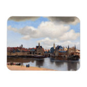 Johannes Vermeer - Uitzicht van Delft Magneet (Horizontaal)