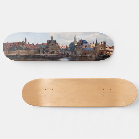 Johannes Vermeer - Uitzicht van Delft Persoonlijk Skateboard (Horizontaal)