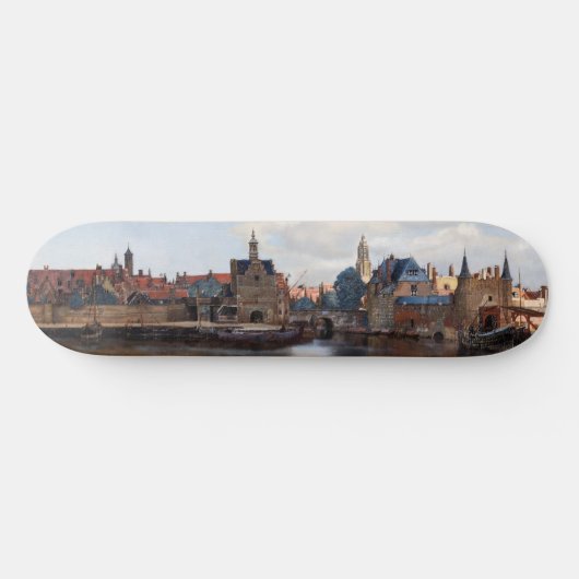 Johannes Vermeer - Uitzicht van Delft Persoonlijk Skateboard (Horizontaal)