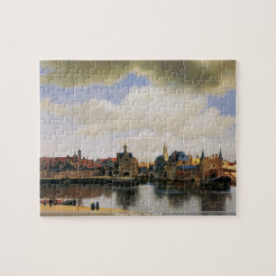 Johannes Vermeer - Uitzicht van Delft puzzle Legpuzzel