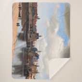 Johannes Vermeer - Uitzicht van Delft Sherpa Deken (Voorkant)