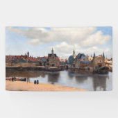 Johannes Vermeer - Uitzicht van Delft Spandoek (Horizontaal)