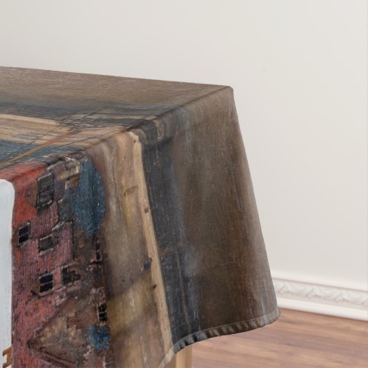 Johannes Vermeer - Uitzicht van Delft Tafelkleed (Voorbeeld)