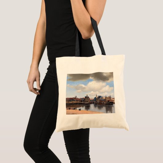 Johannes Vermeer - Uitzicht van Delft Tote Bag (Voorkant (product))