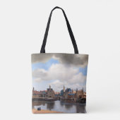 Johannes Vermeer - Uitzicht van Delft Tote Bag (Achterkant)