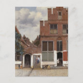 Johannes Vermeer, Uitzicht van Huizen in Delft Briefkaart (Voorkant)