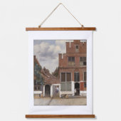 Johannes Vermeer, Uitzicht van Huizen in Delft Hangend Wandkleed (Voorkant)