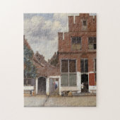 Johannes Vermeer, Uitzicht van Huizen in Delft Legpuzzel (Verticaal)