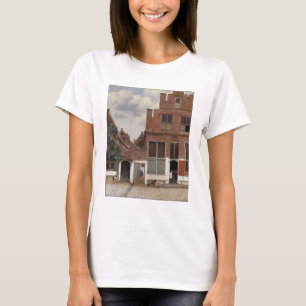 Johannes Vermeer, Uitzicht van Huizen in Delft T-shirt