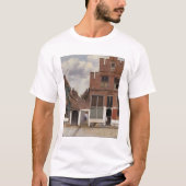 Johannes Vermeer, Uitzicht van Huizen in Delft T-shirt (Voorkant)